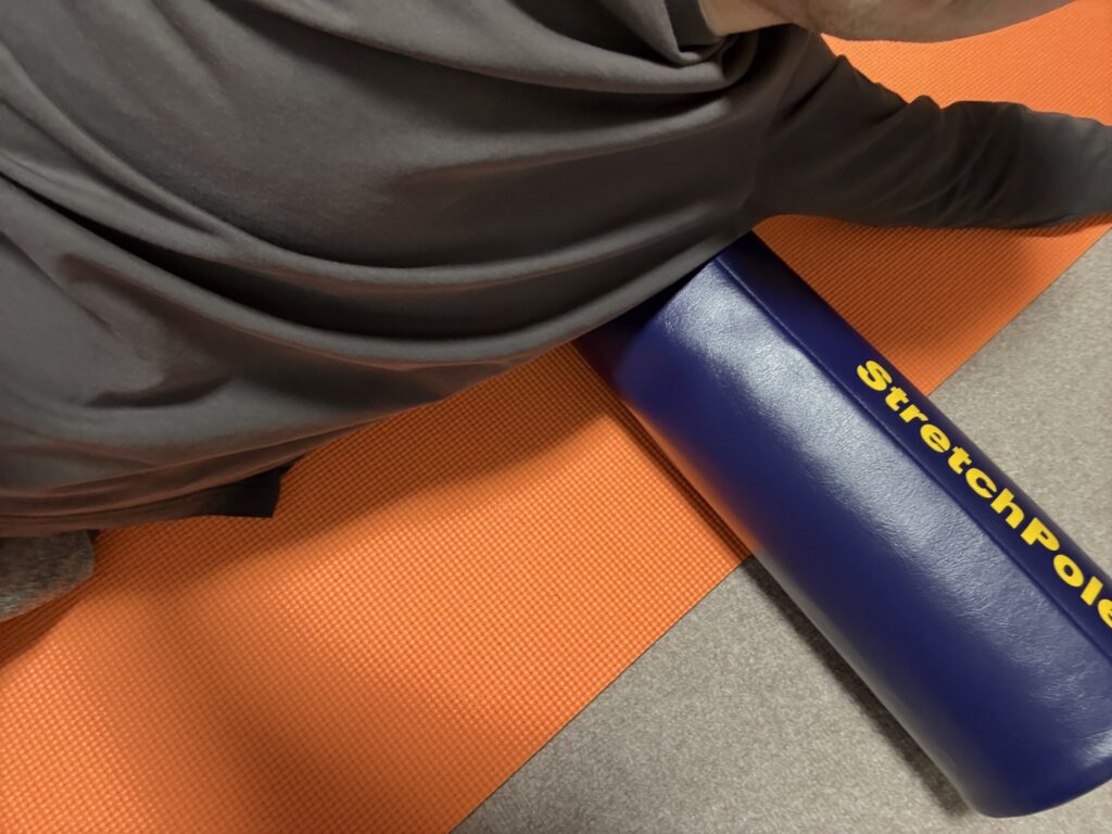 ストレッチポール使用